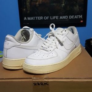 Used Nike Air Force 1 (XXV) (Yellowed) Mens 11